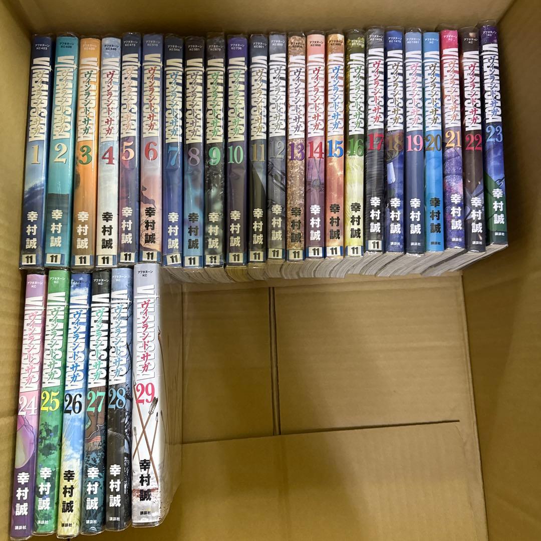 ヴィンランド・サガ　1巻〜29巻　全巻　セット　幸村誠　A-1127 643 ヴィンランド・サガ 1巻〜29巻 全巻 セット 幸村誠 A-1127 643 - メルカリ