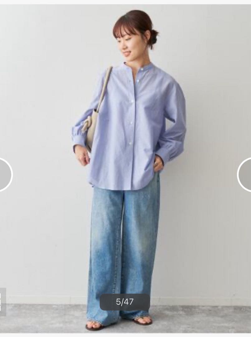 Spick and span コットンシルクギャザーシャツ - メルカリ