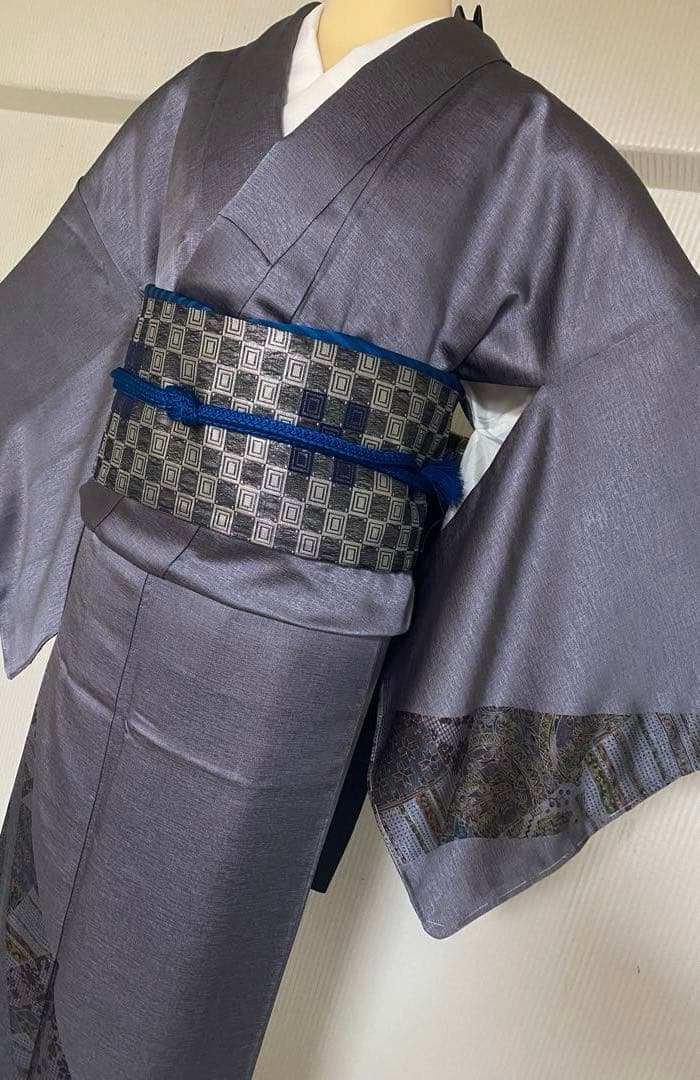 トールサイズ 訪問着 正絹 裄70.5 身丈169 - メルカリ