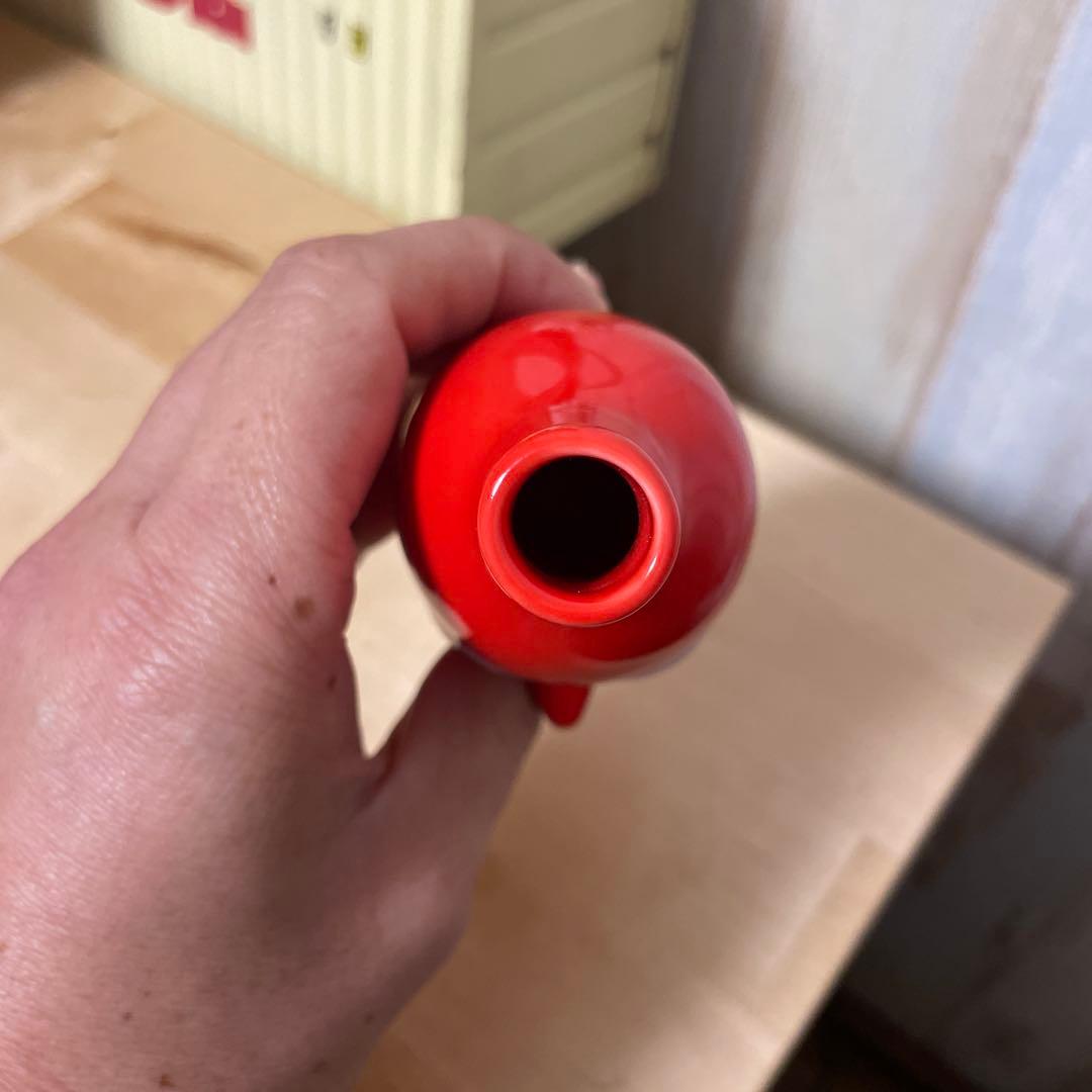 赤ピクミン フラワーベース一 輪挿し 花瓶 PIKMIN ニンテンドー 任天堂