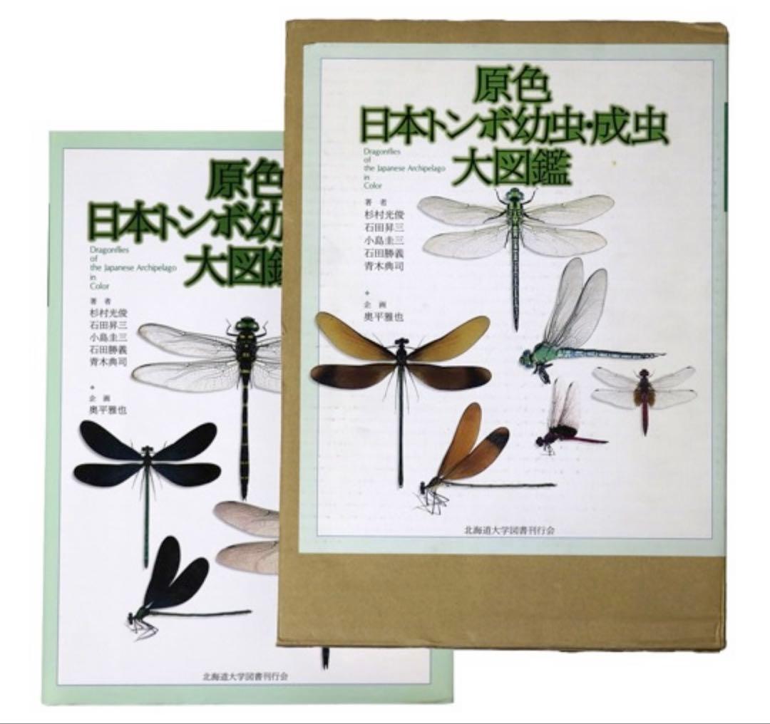 激レア 廃盤 原色日本トンボ幼虫・成虫大図鑑 原色日本トンボ幼虫・成虫大図鑑 | 北海道大学出版会