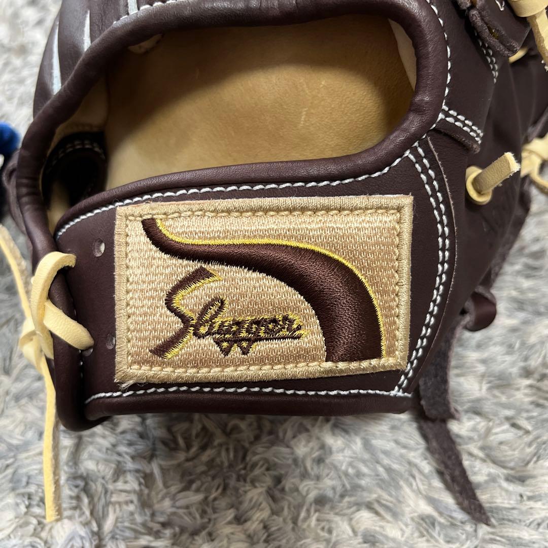 《新品/未使用》Slugger オーダーグローブ 軟式 内野手用 バーガンディ