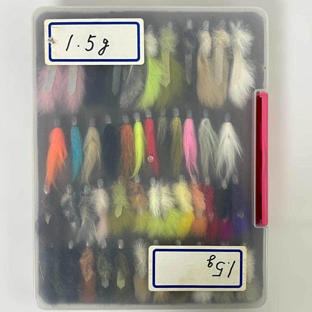 ケ*パ様 【迅速配送】ハートデザイン フェザールアー 1.5g 各種 47個 ケ