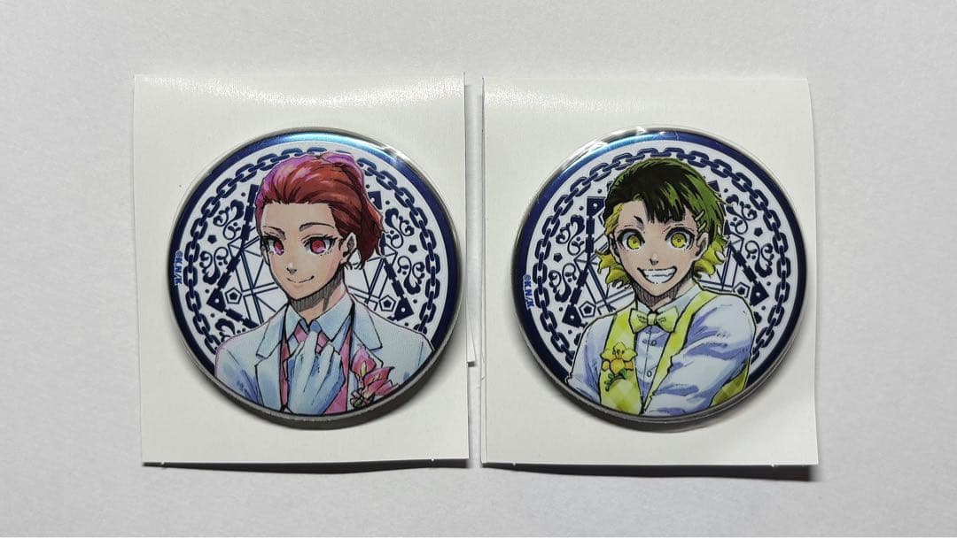 ブルーロック ブルロ展 アルティメタル 缶バッチ 千切豹馬 蜂楽廻