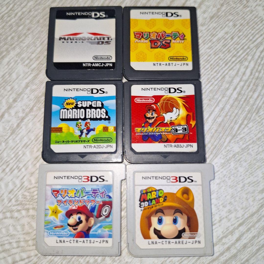 マリオシリーズ 6本まとめ売り DSソフト 3DSソフト - メルカリ