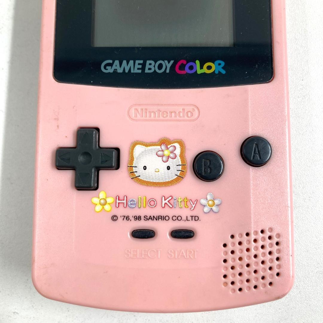ハローキティのゲームボーイカラーの戦利品 Nintendo 任天堂