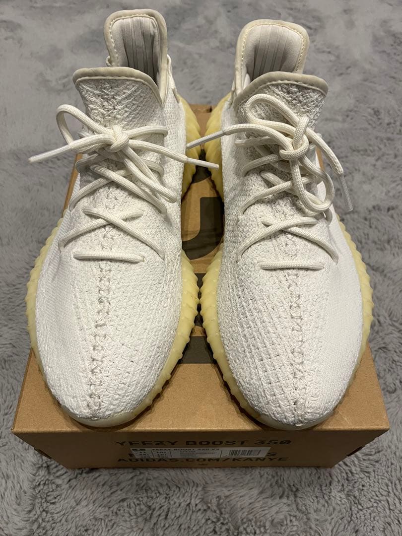 アディダス イージーブースト350 V2 クリーム ホワイト インファント I