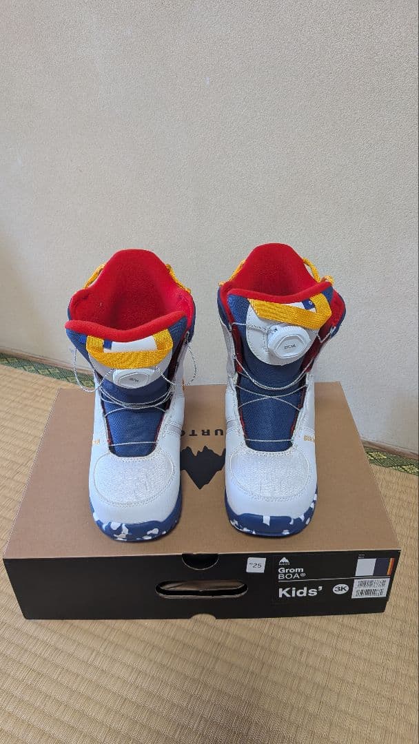 バートン スノーボード ブーツ Kids Grom BOA 21CM 楽天市場】バートン スノーボードブーツ キッズ 25-26 Burton グロム