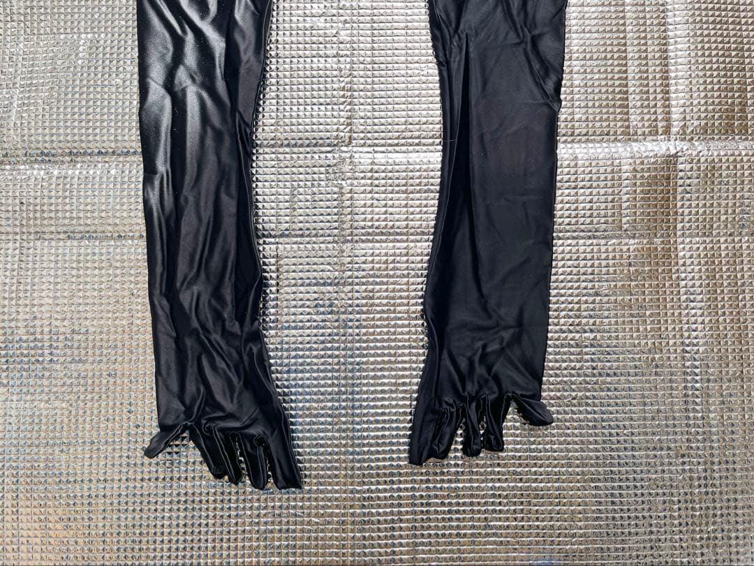 【新品】全身タイツ 光沢 ツルスベ ゼンタイ 黒 Lサイズ ZENTAI