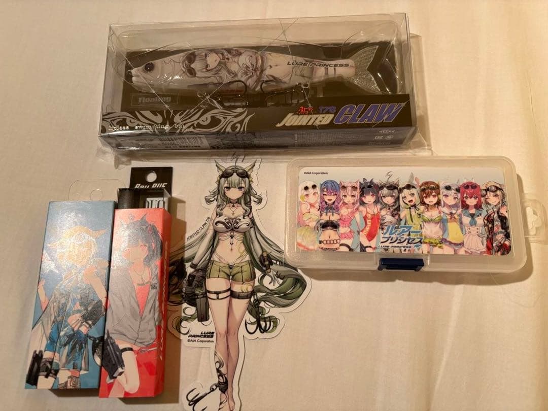 釣りフェス限定 ジョインテッドクロー ルアープリンセス三種セット