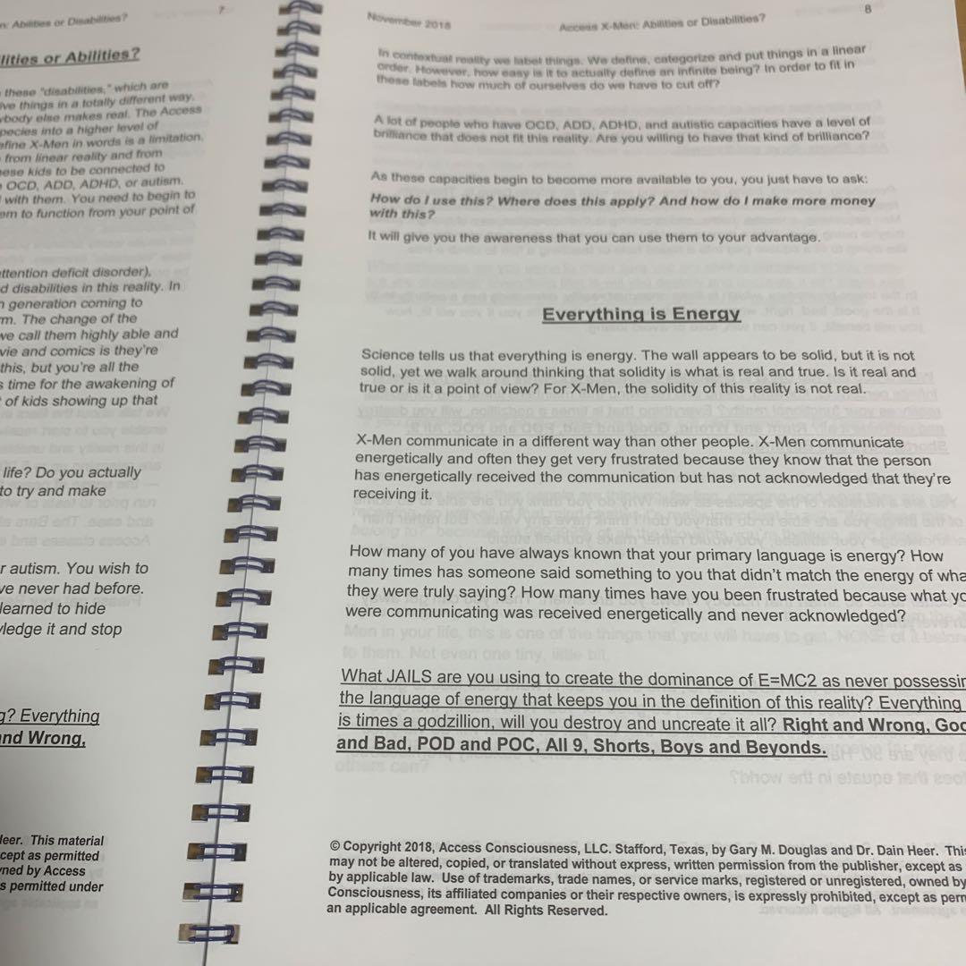 アクセスコンシャスネス Xmen 英語 テキスト - メルカリ