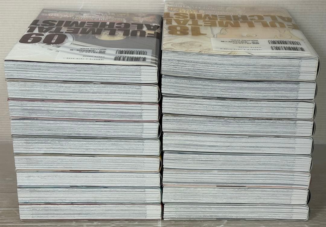 【I850m】《全巻初版・帯付属》鋼の錬金術師　　完全版　第1～18巻全巻セット