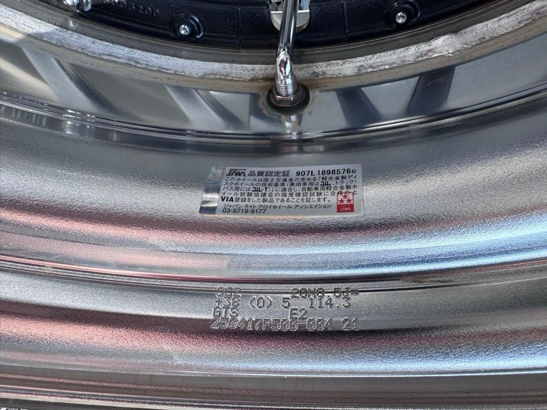 work SG2 20in 8.5J PCD114.3 傷なし美品