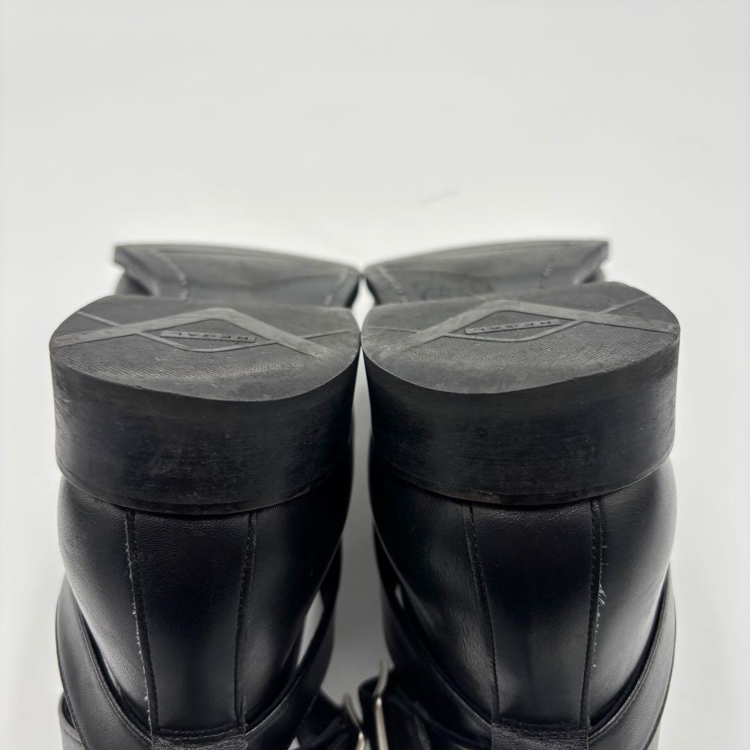 REGAL リーガル レザージョッパーブーツ 39GR 25 1/2 本革 黒 - メルカリ