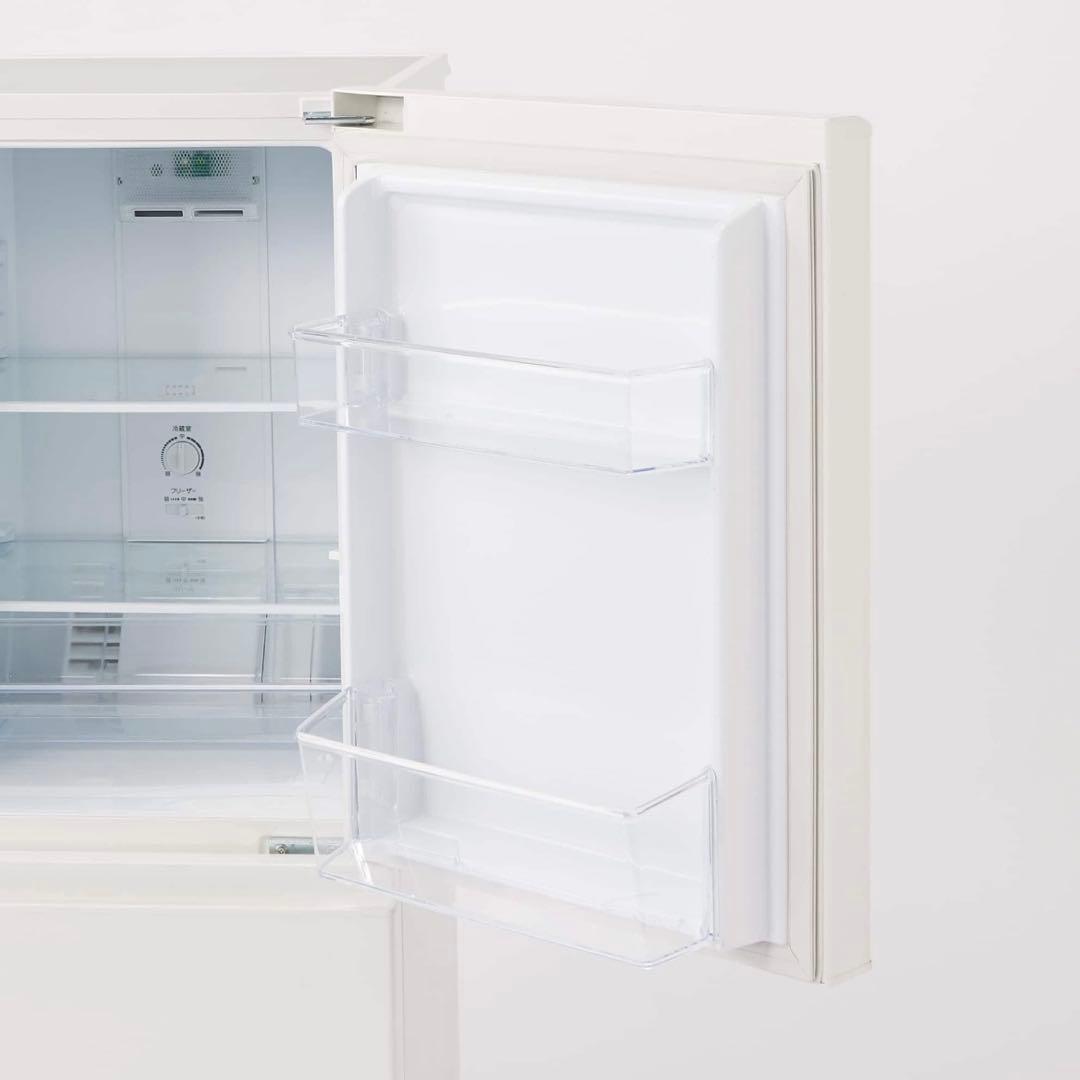 美品）【無印良品】冷蔵庫・冷凍庫 MJ-R13B オフホワイト - メルカリ