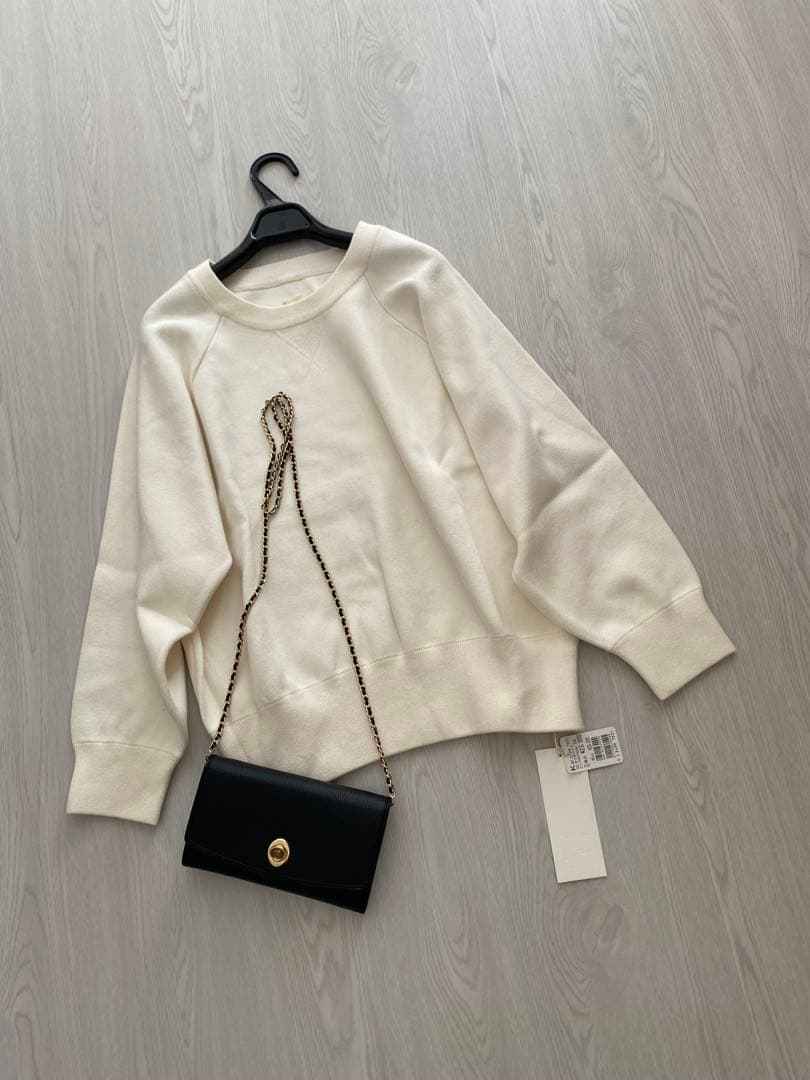 23000円新品♡綿95カシミヤ5 スコットクラブ購入 トレーナー - メルカリ