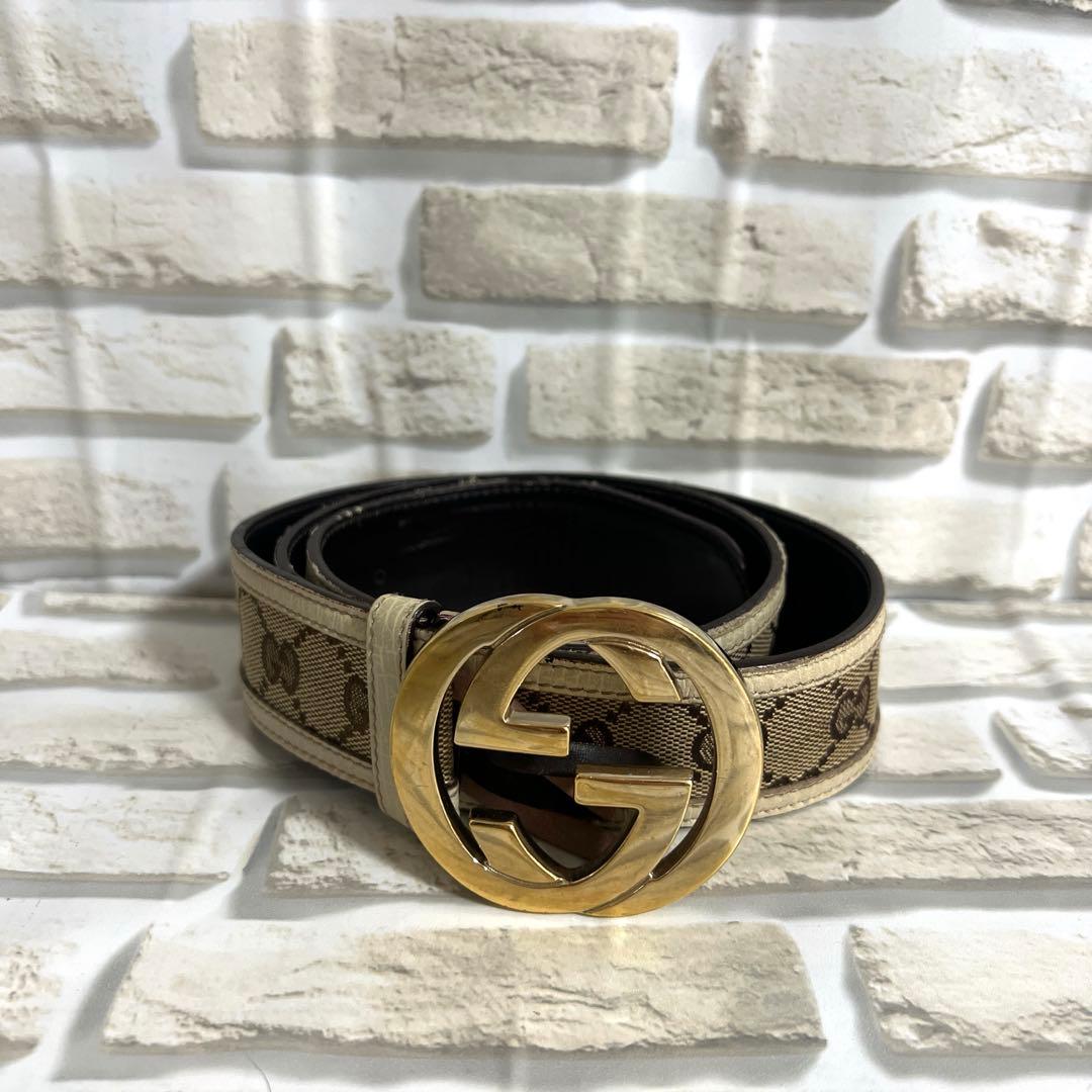 GUCCI GGロゴバックル ベルト 楽天市場】グッチ GUCCI メンズ 小物 ベルト レザーベルト ロゴ GGロゴ