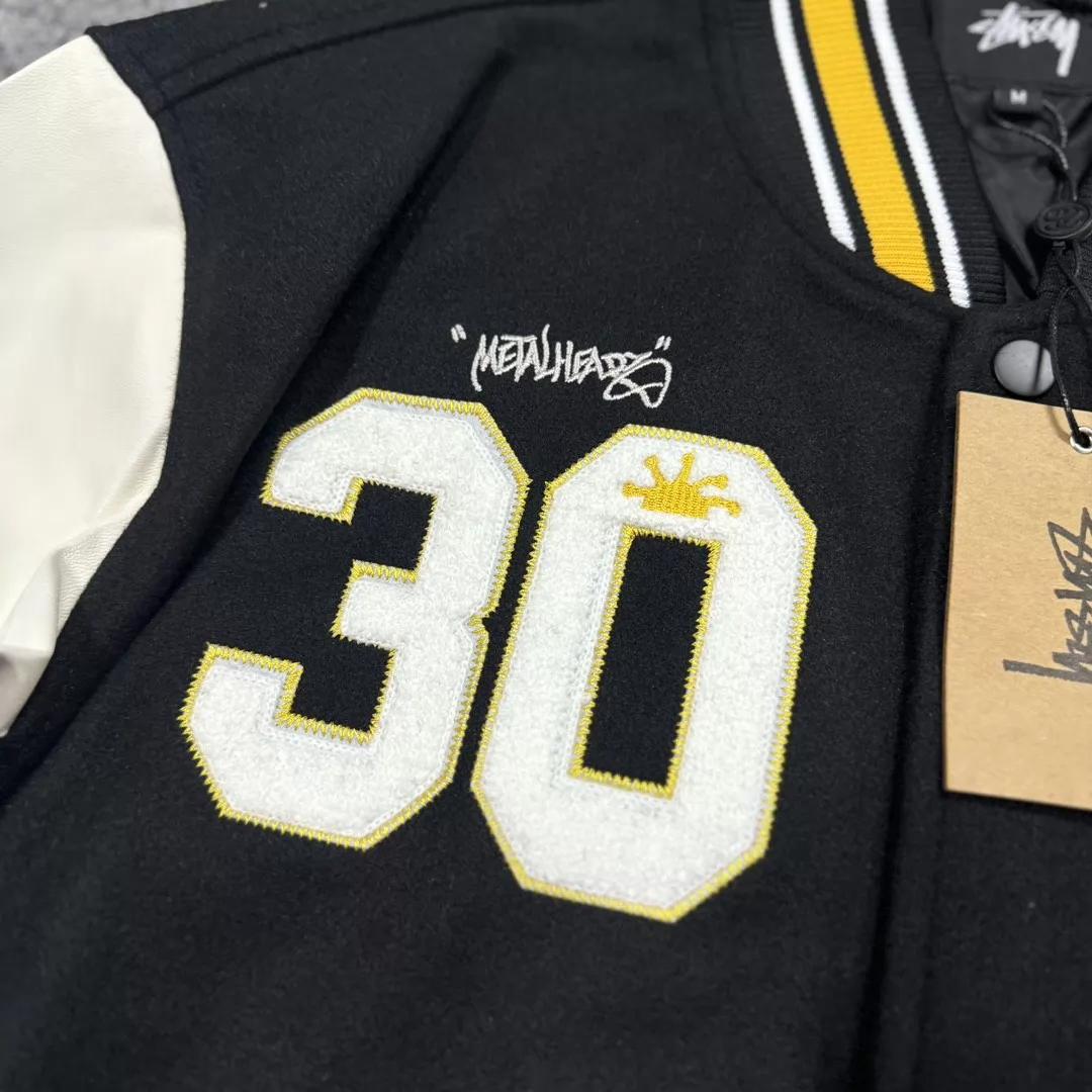 美品Stüssy x Metalheadz バイカラー スタジャン M - メルカリ