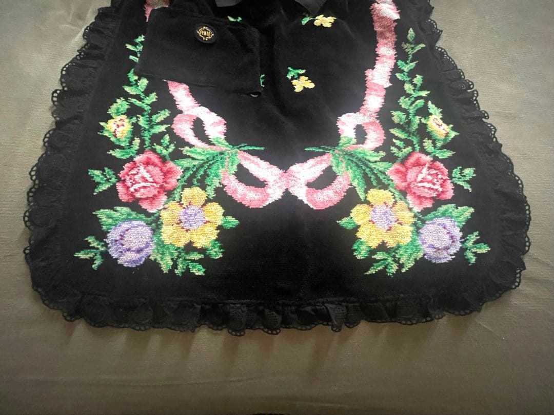 FEILER フェイラー 花柄 タオル地 エプロン - メルカリ