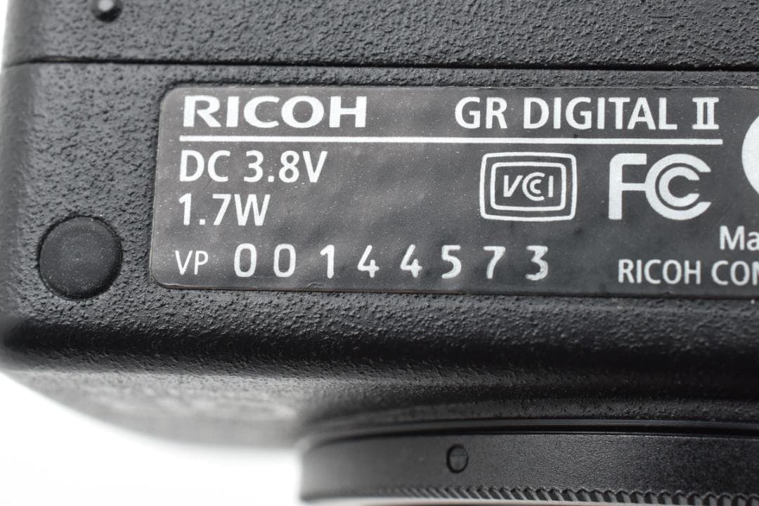 ■ 美品 ■ リコー　RICOH GR DIGITAL II《S数6018枚》N