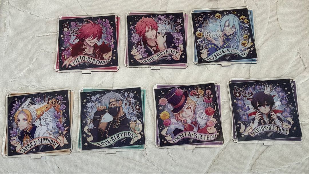 オトメイト 夏の市 ラディアンテイル バースデー アクリルスタンド 7種
