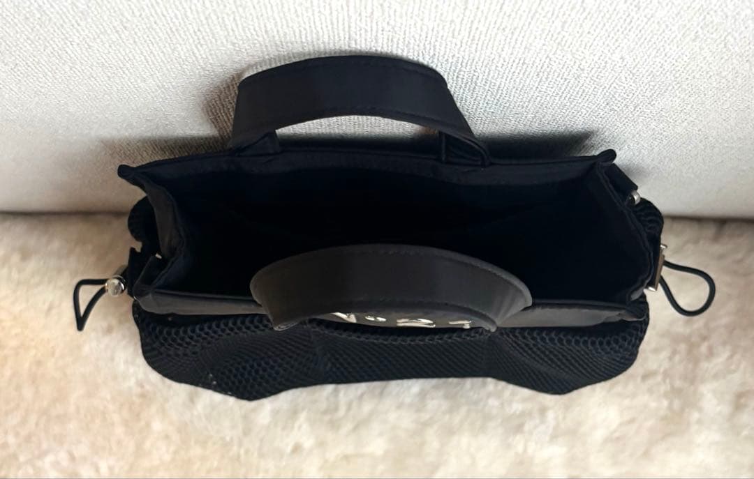 未使用】ヌメロ ヴェントゥーノ N°21 黒 バッグ チェーン取り外し可能