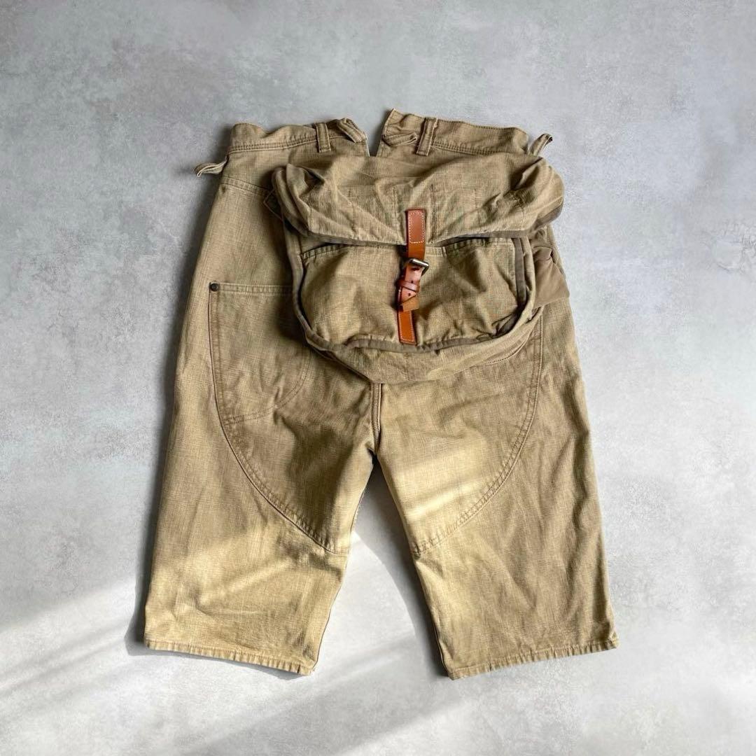 KAPITAL カメラパンツ 草木染め ダック ショーツ キャピタル 日本製