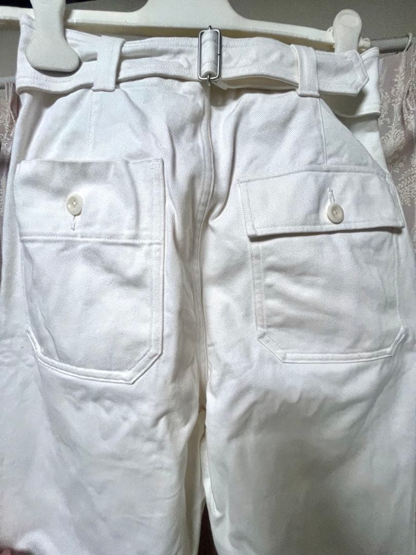 佐々さま専用 MHL. SOFT COTTON DRILL チノパン 白