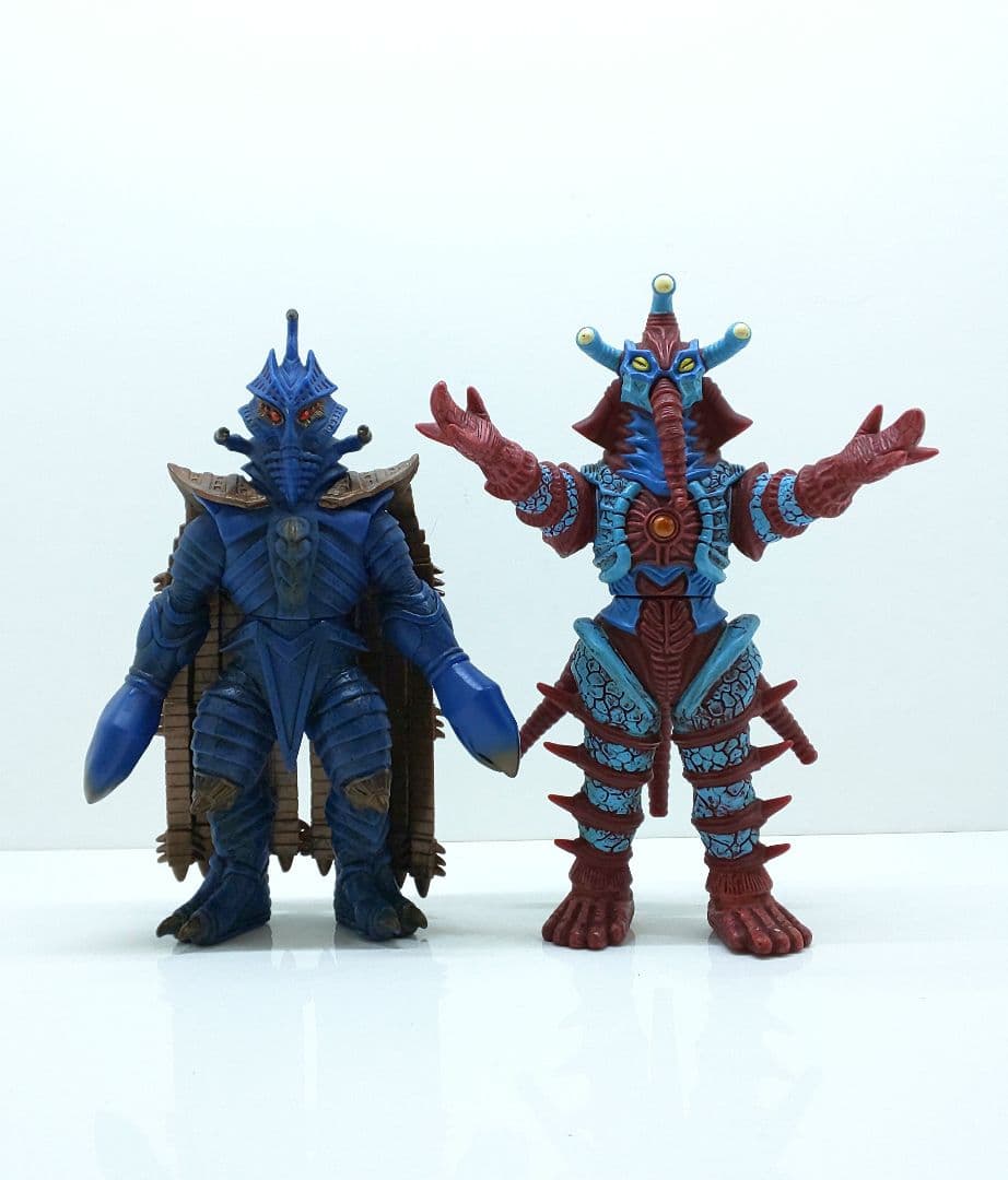 ソフビ♤ウルトラマンメビウス&ウルトラ兄弟ガッツ星人/テンペラー星人