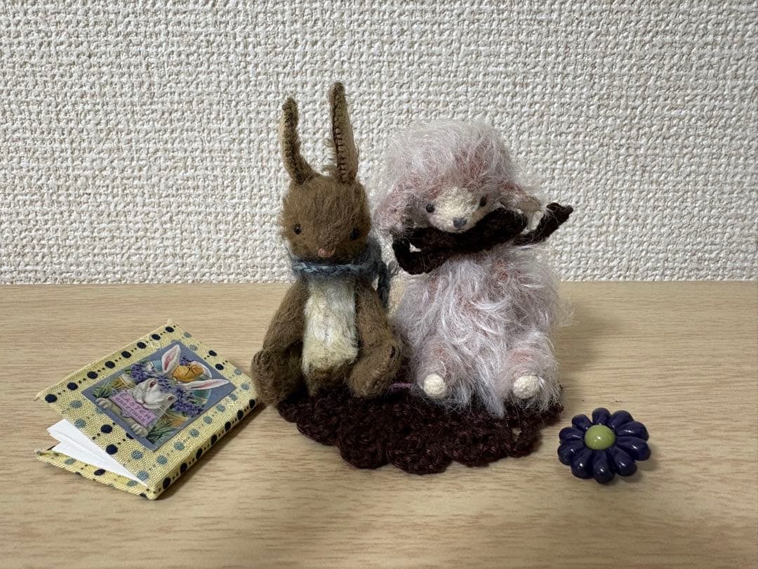 ハチさま専用 ひつじさんのみ アートドール 作家 moriのえほん - メルカリ