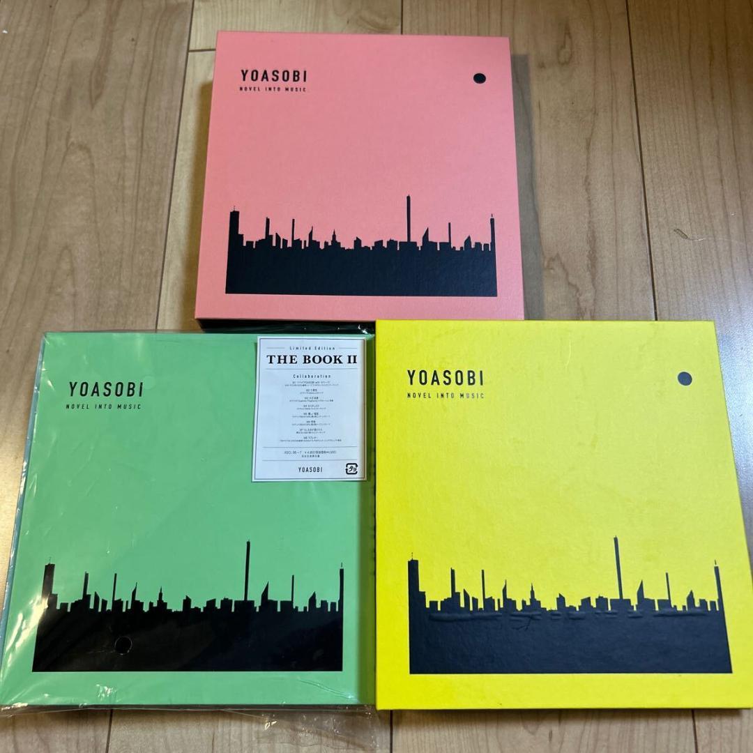 【完全生産限定盤 3点セット】YOASOBI【THE BOOK Ⅰ・Ⅱ・Ⅲ】 THE BOOK 3 【完全生産限定盤】(+特製バインダー仕様) : YOASOBI