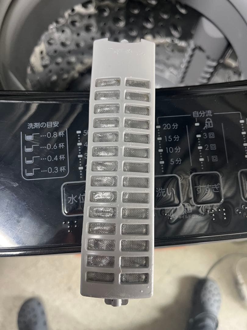 女性オーナー！ニトリ 洗濯機 6kg NTR60 BK2022年T - メルカリ