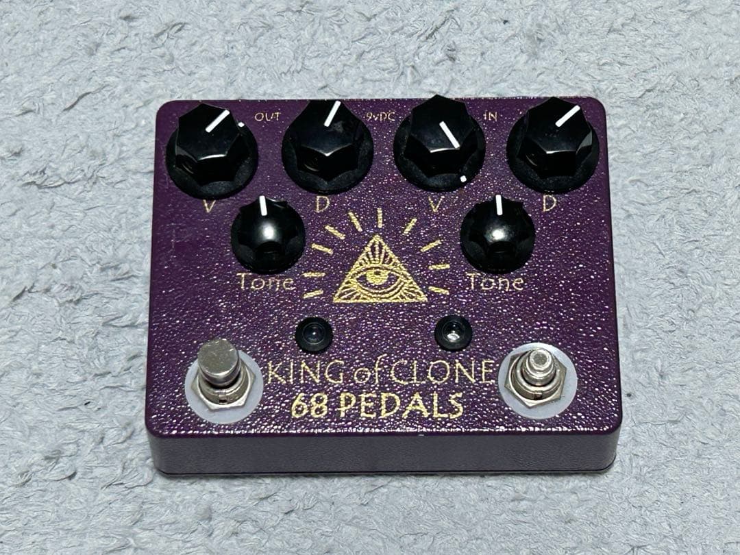 68 PEDALS KING OF CLONE ギターエフェクター 68Pedals King Of Clone / 名機KOTのクローン - メルカリ