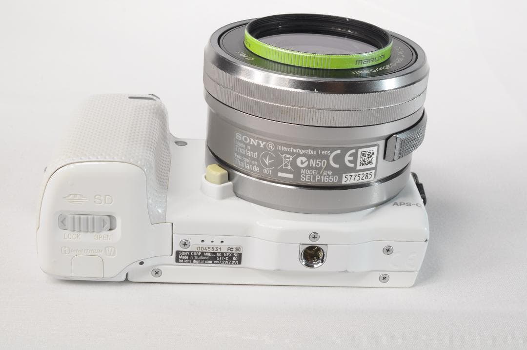 SONY NEX-5R ホワイト SELP1650 レンズキット 良品 - メルカリ