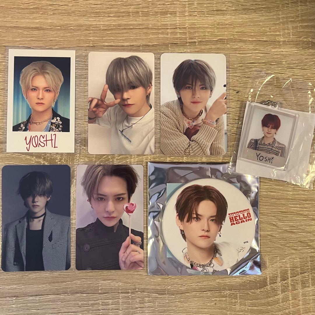 TREASURE ヨシ 缶バッジ トレカ カプセルトイ アクキー まとめ売り