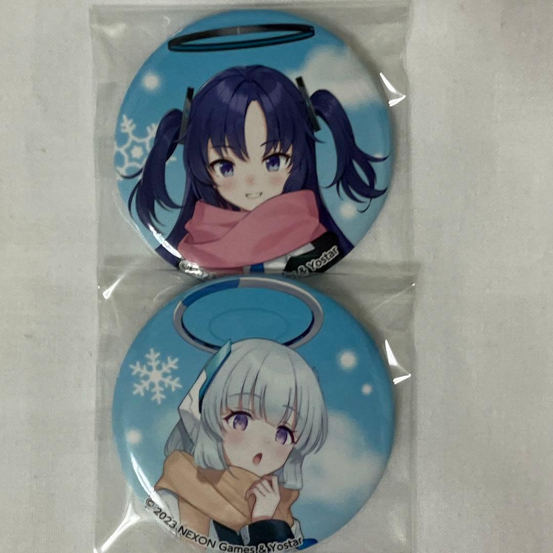 ブルーアーカイブ ブルアカ 早瀬ユウカ 生塩ノア 缶バッジ キャラ