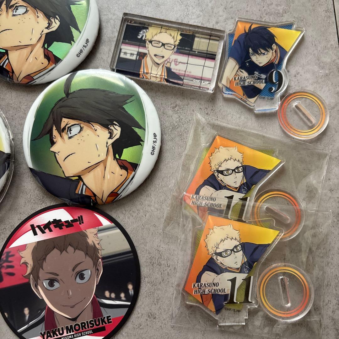 ハイキュー!! キャラクターグッズセット - メルカリ