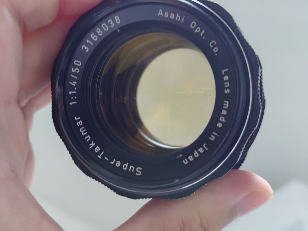 Super-Takumar 50mm f1.4 55mm f2