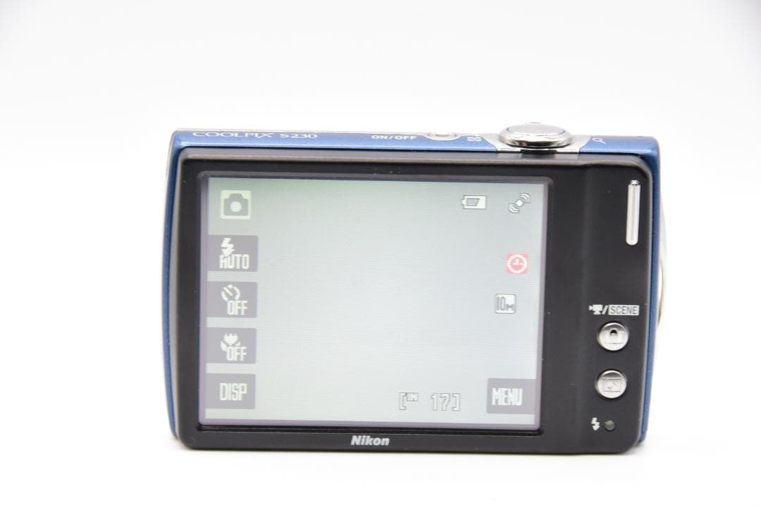 ■ 美品 ■ Nikon COOLPIX S230 ダークブルー《動作OK》