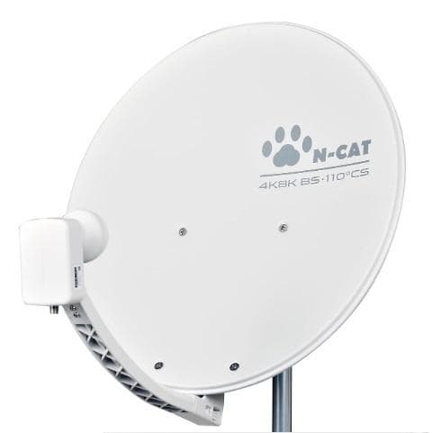 BS・110°CSアンテナ（2K・4K・8K対応）＆室内スタンド横置きセット品