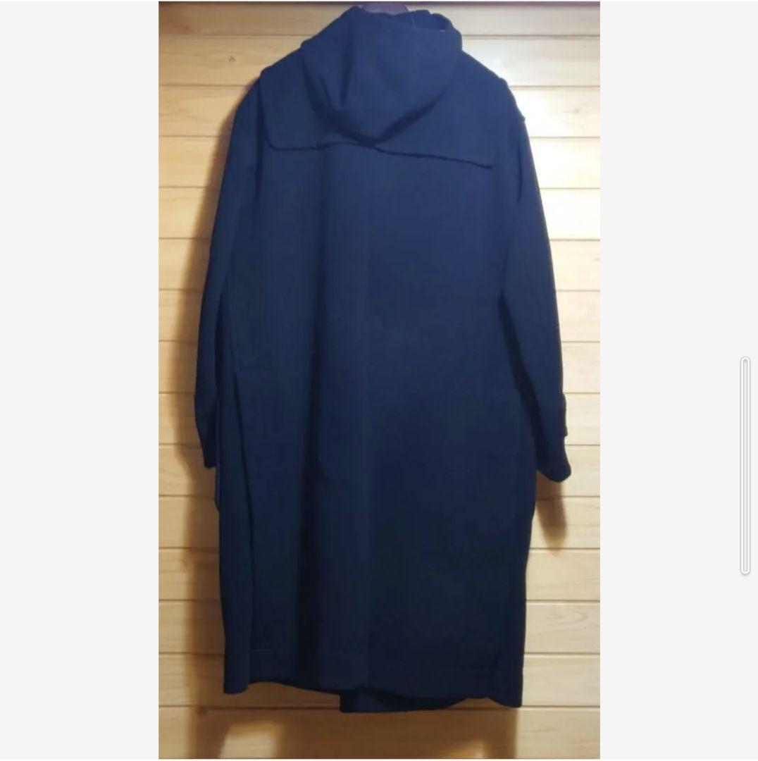 ユニクロ＋Jウールオーバーサイズダッフルコート黒ブラック サイズ M