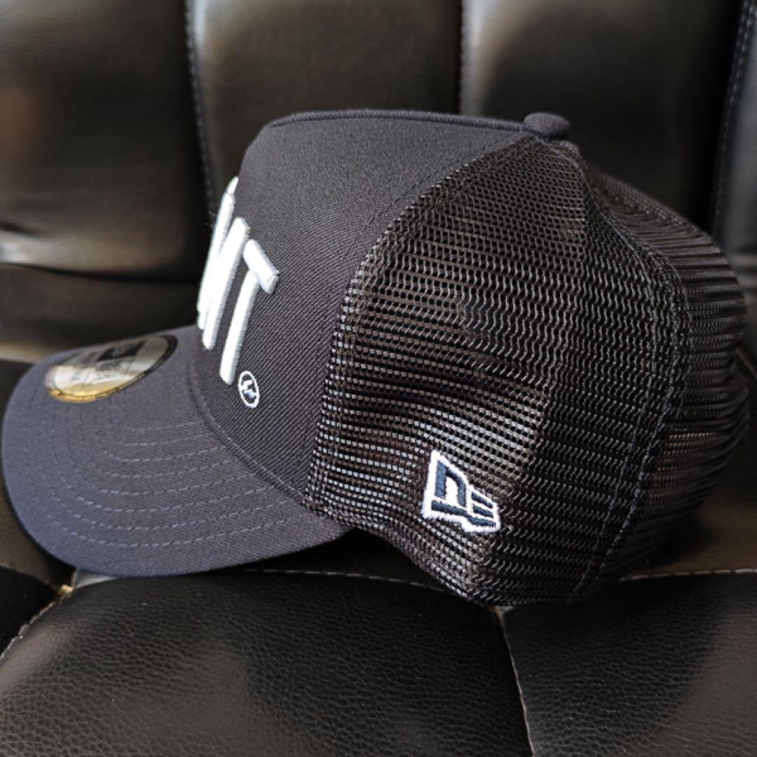 FRG フラグメントデザイン キャップ ネイビー系M266 - メルカリ