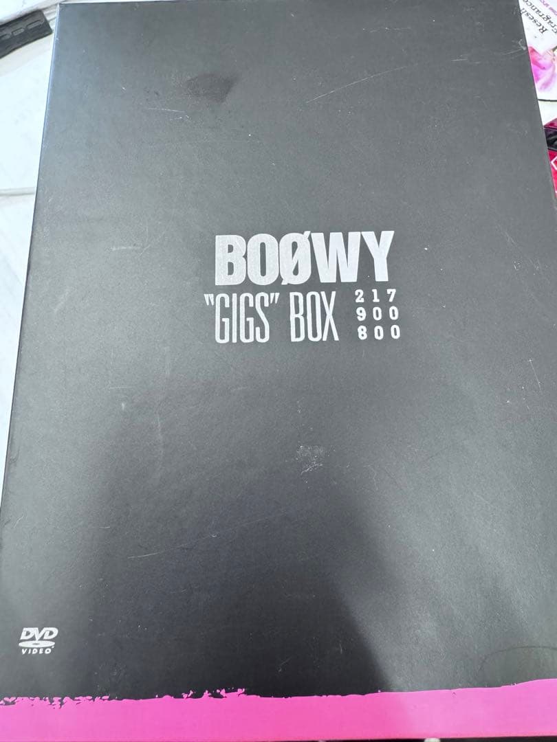 BOØWY \"GIGS\" BOX TOBF-5555-62 20周年記念　美品