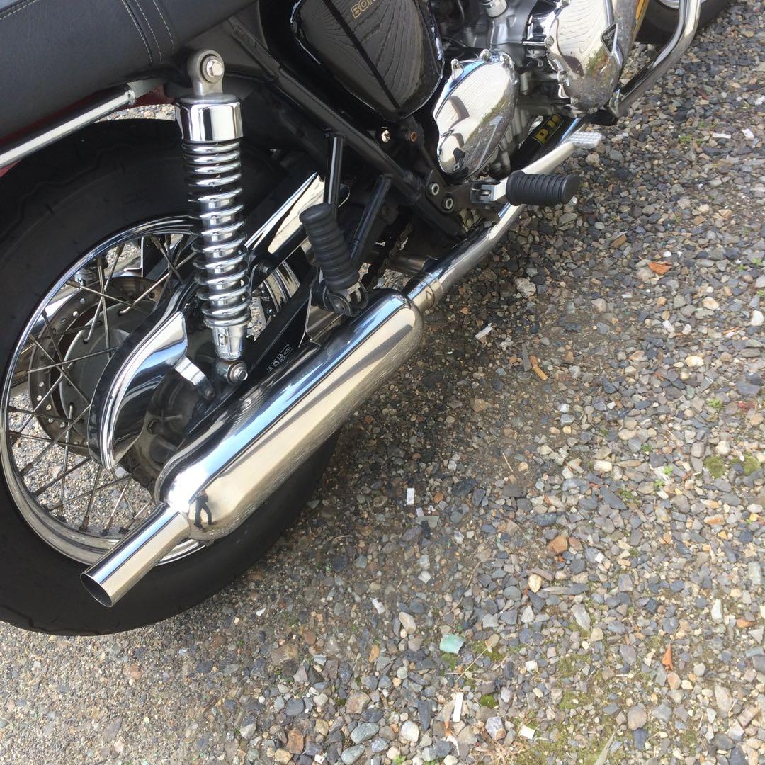 美品】BEET ボンネビルT100用フルエキマフラー - メルカリ