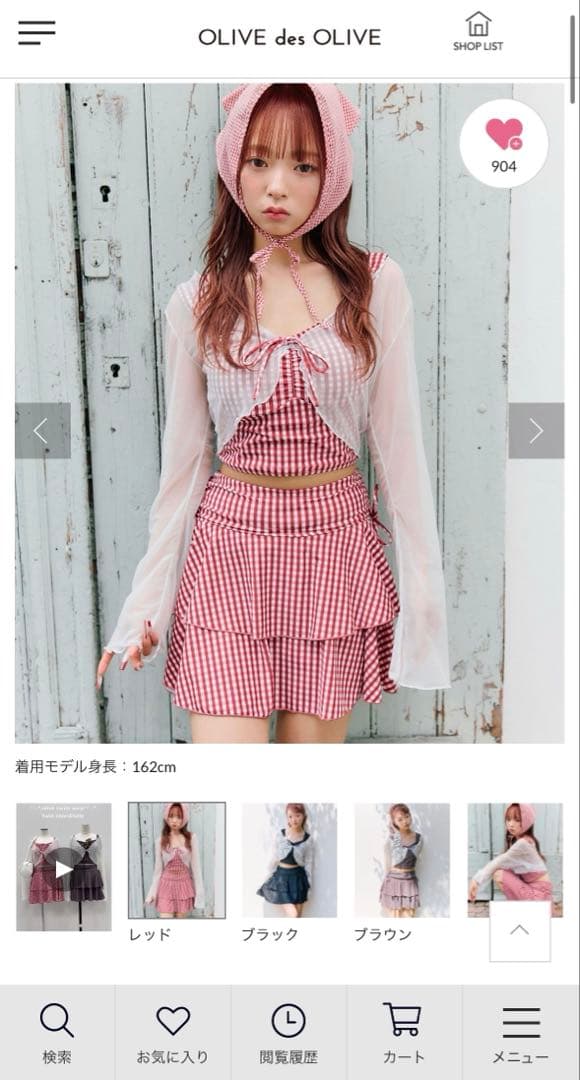 【新品未着用】OLIVE des OLIVE レース羽織付リボンswimwear 3点セット】レース羽織付リボンswim wear | OLIVE des OLIVE(オリーブ