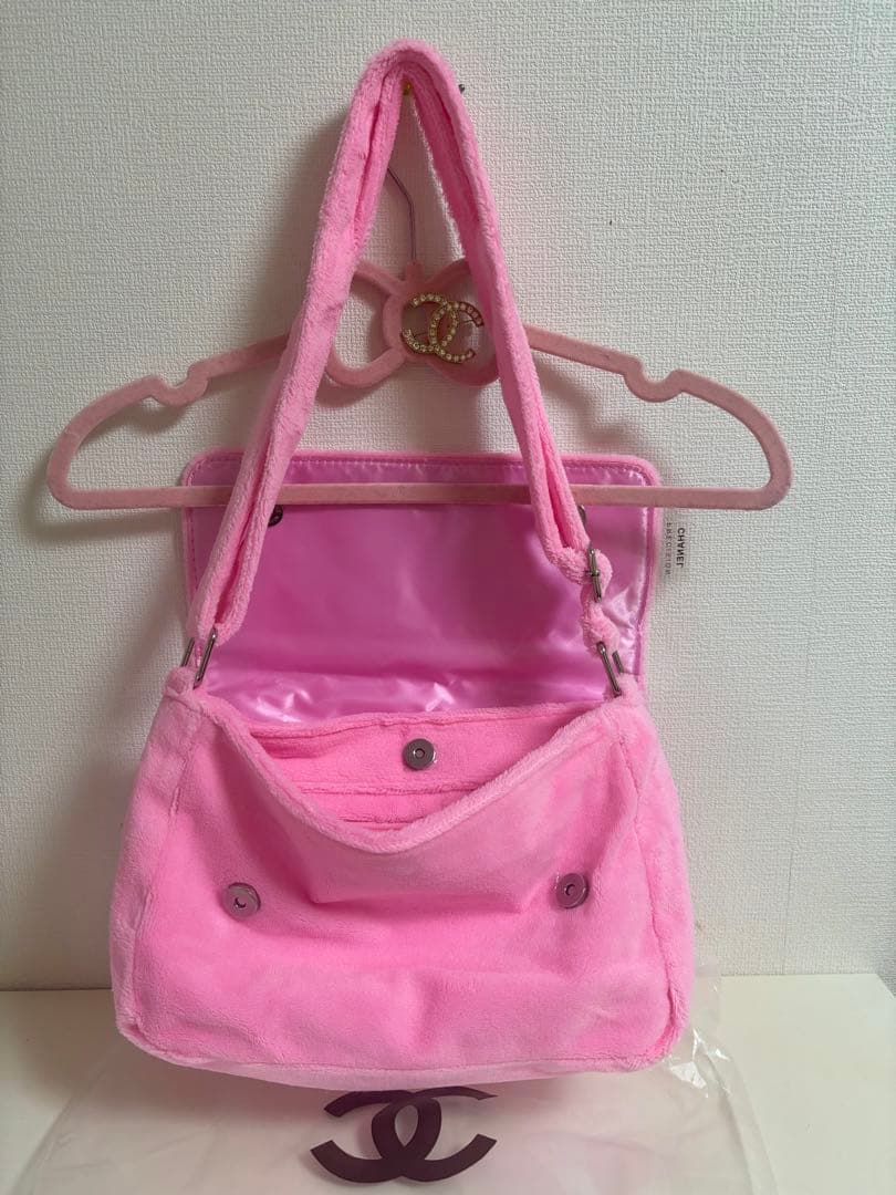 CHANEL ノベルティーショルダーバッグ【海外限定】ライトピンク