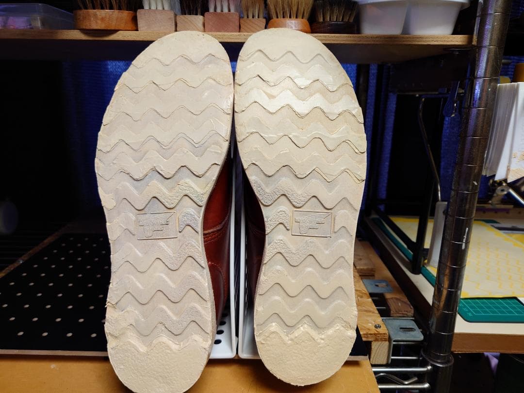 RED WING レッド ウィング 8166 サイド羽刻印 8.5D 08年製