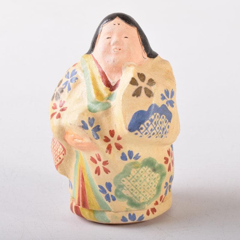 茶道具 竹斎造 色絵 乙御前香合 共布共箱 V 7476 - メルカリ