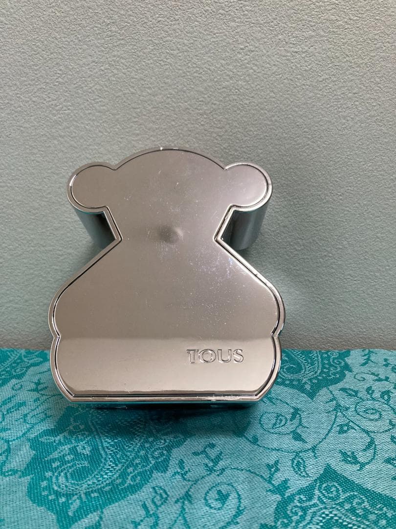 TOUS 貯金箱 クマ型 金属 フィギュア シルバー - メルカリ