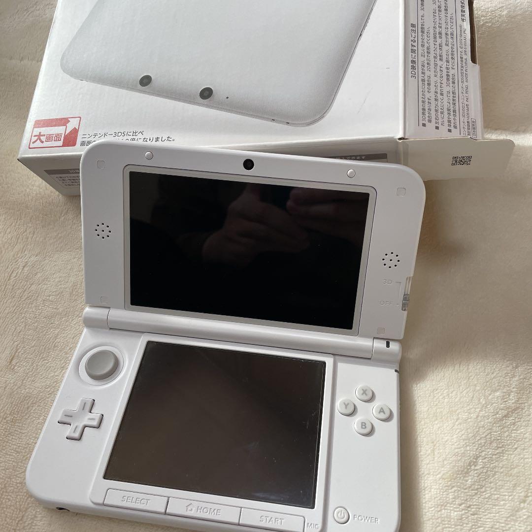 Nintendo ニンテンドー 3DS LL ホワイト　カセット4本セット Amazon.com: New Nintendo 3DS LL Pearl White (Japanese Imported